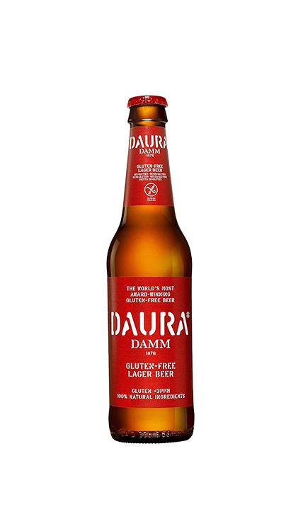 Daura Damm gluten free bottle